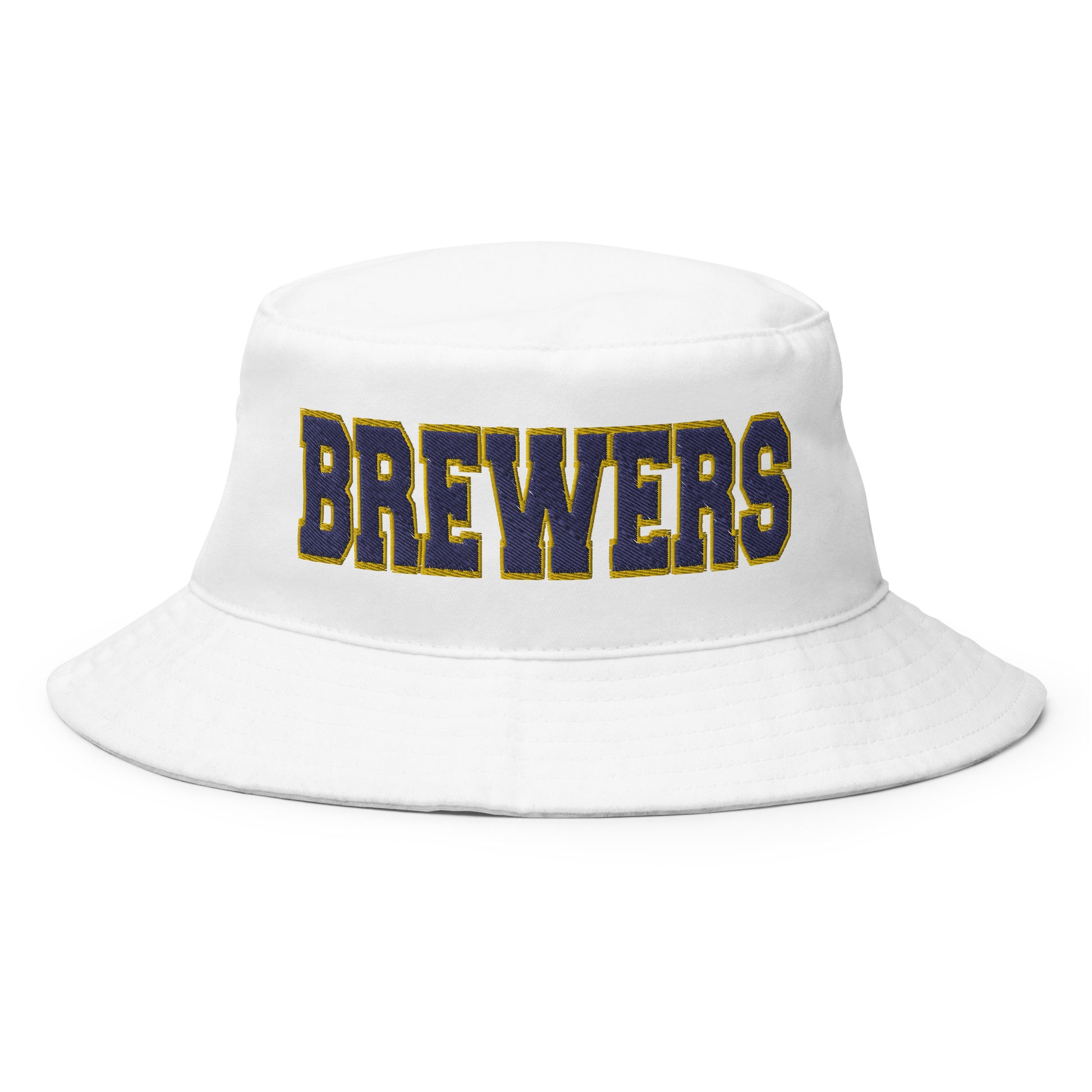 Milwaukee Baseball Bucket Hat Brewers Cap - Hialeah Hat Mart