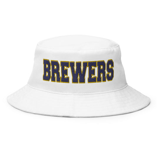 Milwaukee Baseball Bucket Hat Brewers Cap - Hialeah Hat Mart