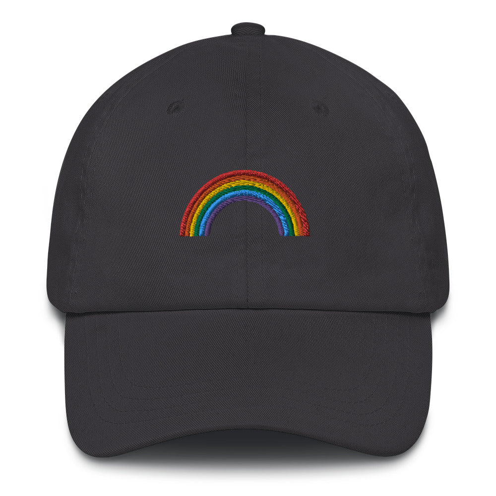 Rainbow Dad Hat - Hialeah Hat Mart