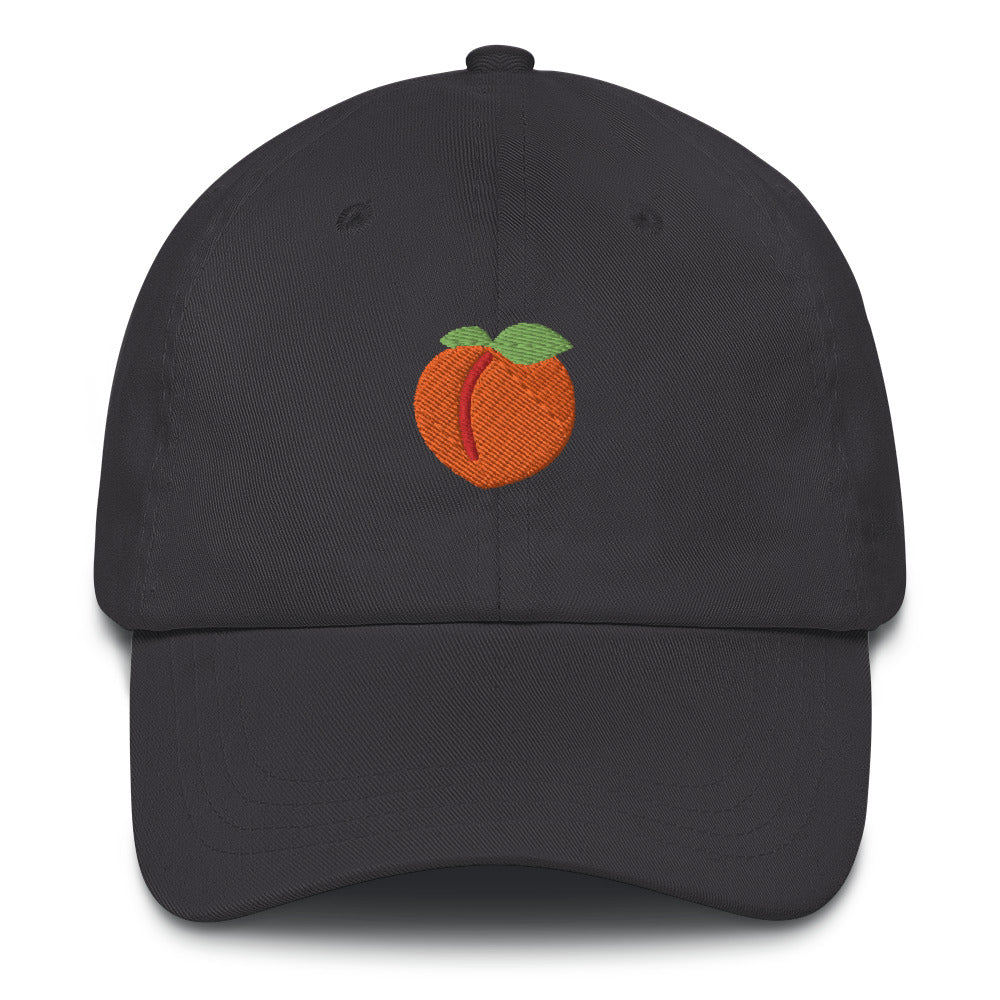 Peach Emoji Dad Hat - Hialeah Hat Mart