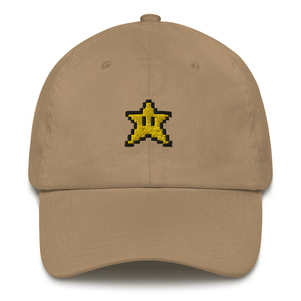 Invincibility Star Powerup Dad Hat - Hialeah Hat Mart