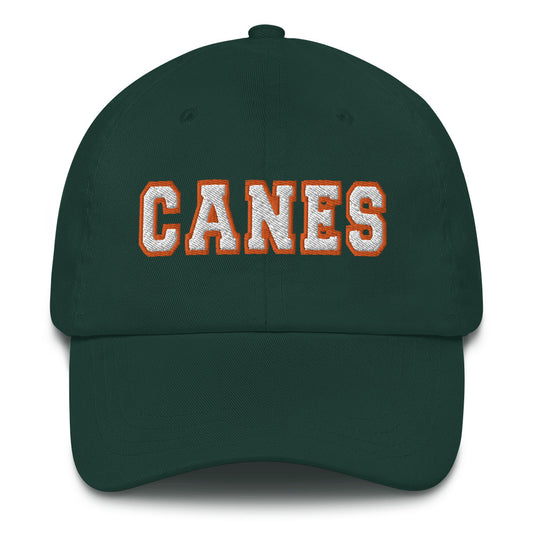 Miami Dad Hat Canes Baseball Cap - Hialeah Hat Mart