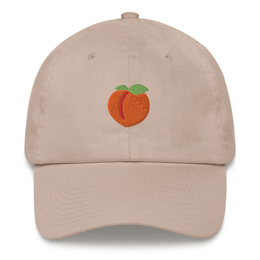 Peach Emoji Dad Hat - Hialeah Hat Mart