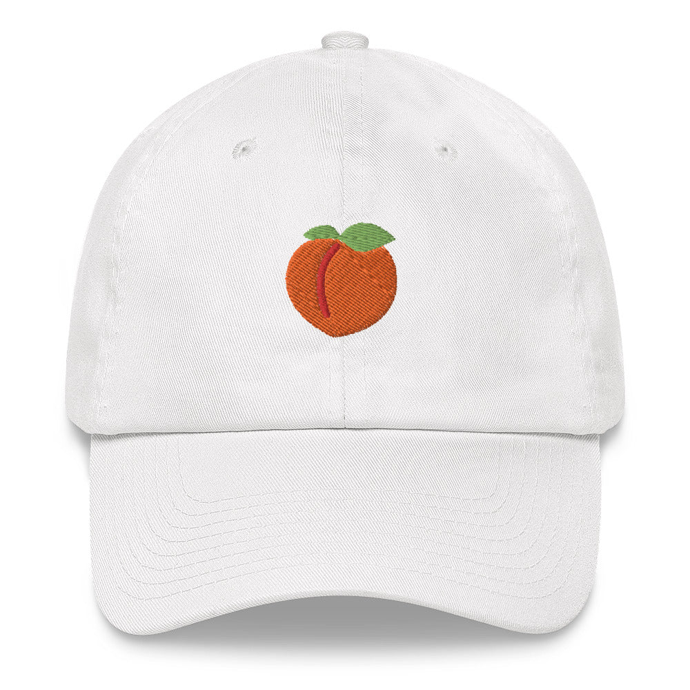 Peach Emoji Dad Hat - Hialeah Hat Mart