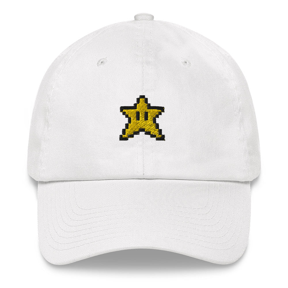 Invincibility Star Powerup Dad Hat - Hialeah Hat Mart