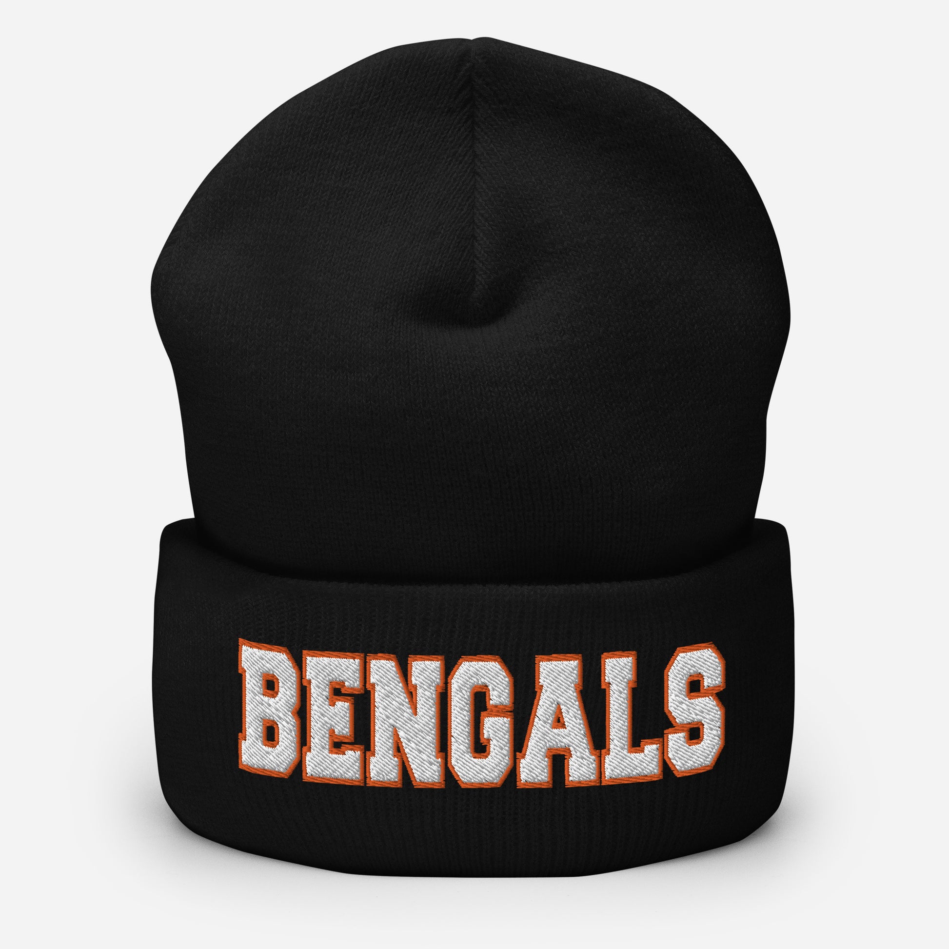 Cincinnati Cuffed Beanie Bengal Skully - Hialeah Hat Mart