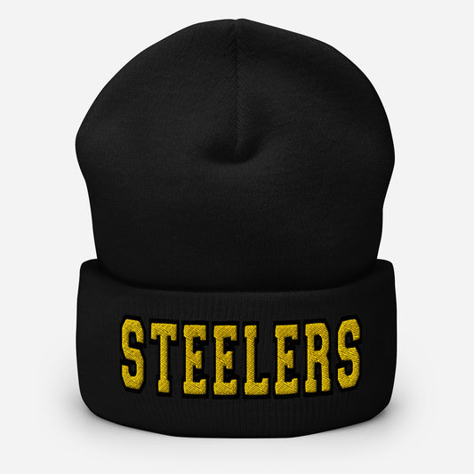 Pittsburgh Cuffed Beanie Steelers Skully - Hialeah Hat Mart