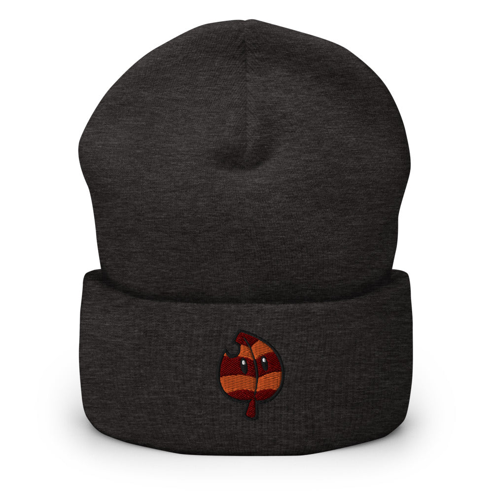 Tanooki Leaf Cuffed Beanie - Hialeah Hat Mart