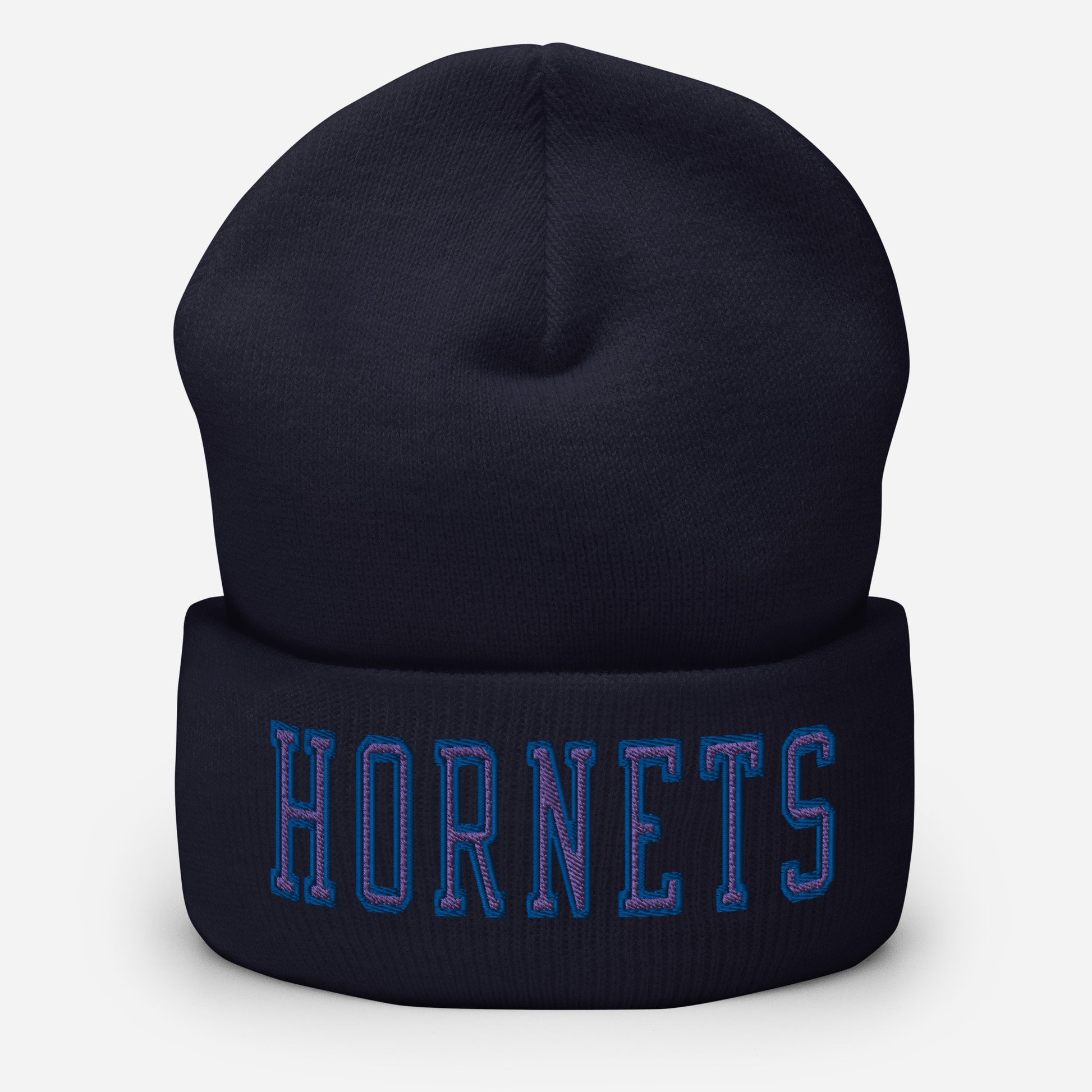 Charlotte Cuffed Beanie Hornets Skully - Hialeah Hat Mart