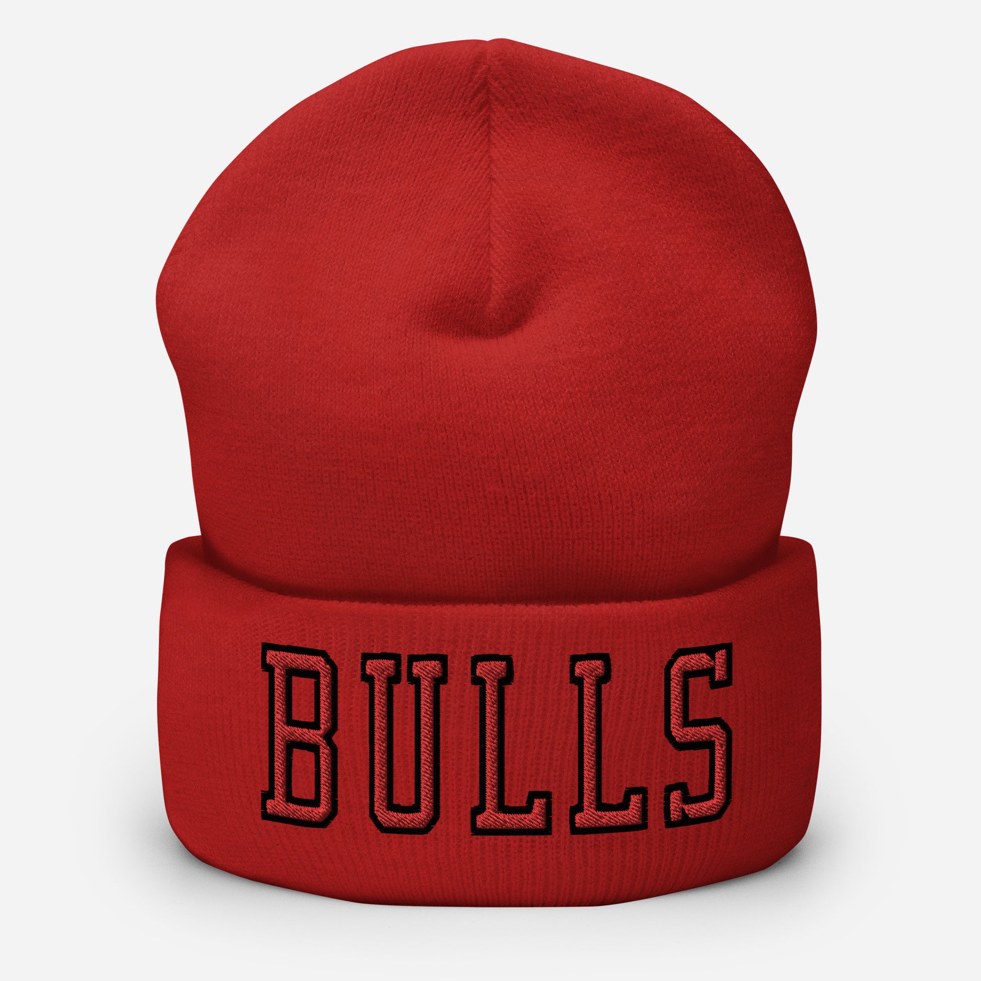 Chicago Cuffed Beanie Bulls Skully - Hialeah Hat Mart